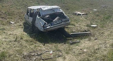 Nevşehir'de otomobil takla attı: 1 yaralı