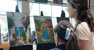 Şehitkamilli hanımların eserleri görücüye çıktı