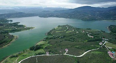 Yağmurlar Samsun'a içme suyu sağlayan barajları doldurup taşırdı