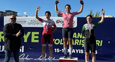 Akhisarlı pedallar Gaziantep'te zirveye çıktı