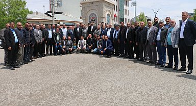 Aşkale'de bayramlaşma programı