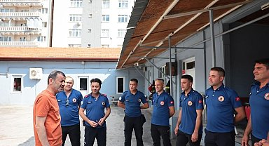 Başkan Çavuşoğlu'ndan bayram mesaisindeki personele ve hastalara ziyaret