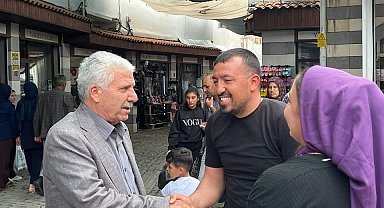 Başkan Karamehmetoğlu esnaf ve vatandaşlarla buluştu