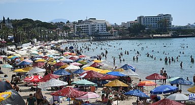 Bayram tatilinde turizmin kalbi Kuşadası'nda attı