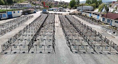 Bozüyük'te kurban satış yerleri hazırlandı