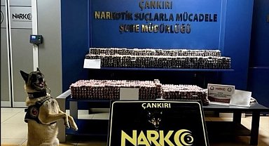 Çankırı'da uyuşturucu operasyonu: 85 bin adet hap ele geçirildi