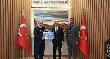 Cizre Kaymakamı Baycar, Türkiye Diyanet Vakfı kurban kampanyasına destek verdi