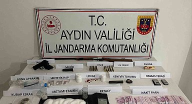 Germencik'te uyuşturucu operasyonu