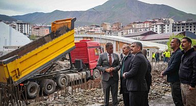 Hakkari'de 6 bina tahliye edildi