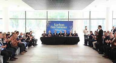 İnegöl protokolü bayramlaşma töreninde buluştu