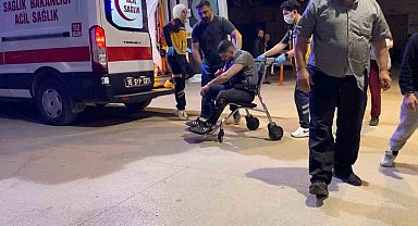 İnegöl'de direksiyon başında fenalaşan sürücü zincirleme kazaya neden oldu