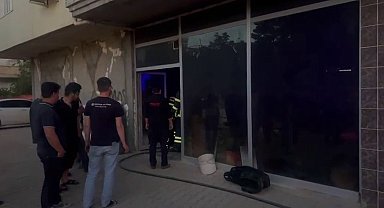 İş yerinde korkutan yangın