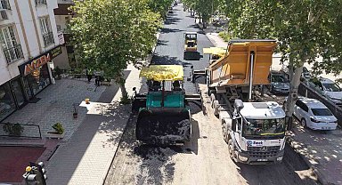 Kahramanmaraş'ta yollar asfaltlanıyor