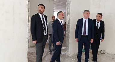 Kars'ta kütüphane yatırımları yerinde incelendi