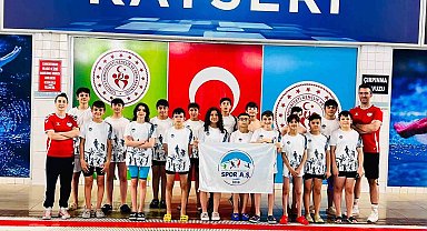 Kayseri Spor A.Ş. Spor Kulübü, 19 Mayıs yarışlarında 12 madalya kazandı