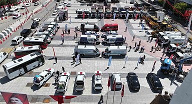 Manisa'ya 376 araçlık dev filo