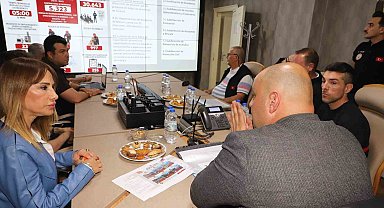 Mersin itfaiyesinin AKOM sistemi İspanyol heyeti etkiledi