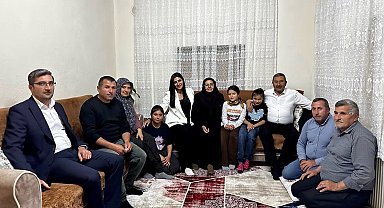 Minik öğrencinin davetine Başkan Bozkurt'tan anlamlı ziyaret