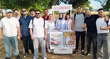 Nazilli'de cilt kanseri ve sigaranın zararlarına dikkat çekildi