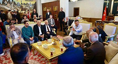 Nevşehir Belediyesinde bayramlaşma maratonu