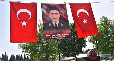 Salihli'de Şehit Mustafa Kozak, 8. yılında dualarla anıldı