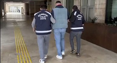 Samsun'da 17 yıl hapis cezalı firari yakalandı