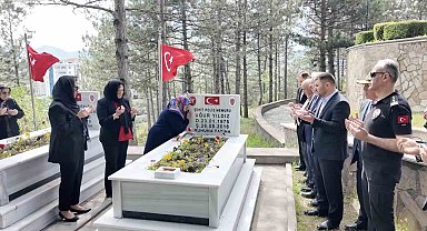 Şehit Polis Memuru Uğur Yıldız dualarla anıldı