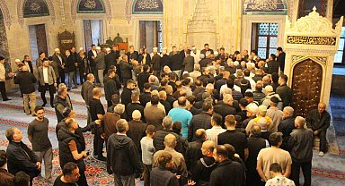 Sultan II. Bayezid Camii'nde bayram namazı kılındı