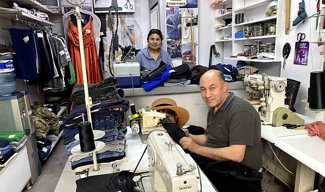 Terzilerde gece yarısına kadar tamirat yoğunluğu