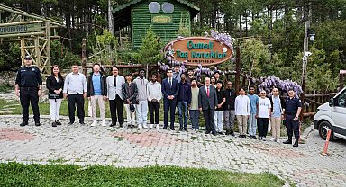 Uluslararası öğrencilerden Çameli'ye kültür ziyareti