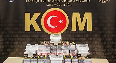20 bin dolu makaron ele geçirildi, 1 şüpheli yakalandı