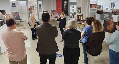 'Oksipital Dans' sergisi Bilecik'te yoğun ilgi gördü