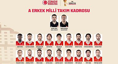 A Milli Erkek Basketbol Takımı'nın Bosna Hersek ve İsviçre maçları aday kadrosu açıklandı