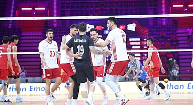 A Milli Erkek Voleybol Takımı, Çin'i 3-0 mağlup etti