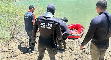 Akıntıya kapılan çocuğun cansız bedenine ulaşıldı