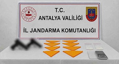 Antalya'da uyuşturucu operasyonunda 1 şüpheli tutuklandı