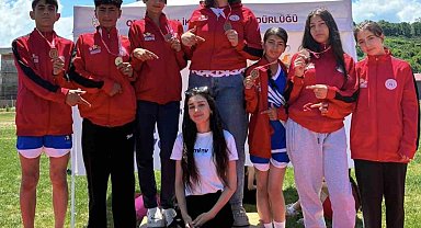 Aşkaleli sporcular Ordu'da Türkiye yarı finallerine yükseldi