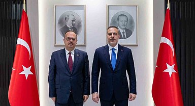 Bakan Fidan, Ankara Valisi Canbolat'ı kabul etti