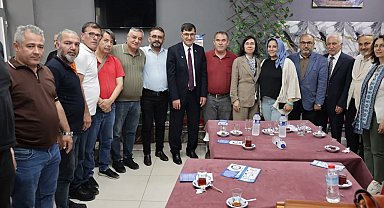 Başkan Kahveci, Uşak'taki Kütahyalılarla bir araya geldi