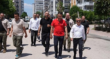 Başkan Kozay, Güzelyalı'da vatandaşlarla buluştu