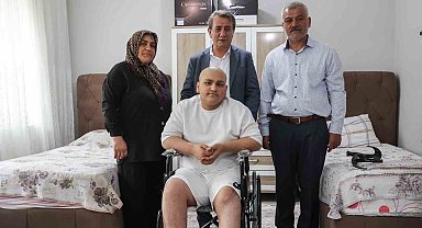 Başkan Yetişkin'den Muhammet'e doğum günü hediyesi