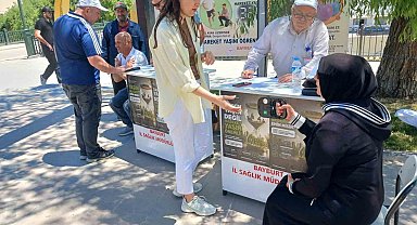 Bayburt'ta hareket yaşı taramaları sürüyor