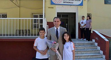 Bayındır'da 5 bin 931 öğrenci karne sevinci yaşadı