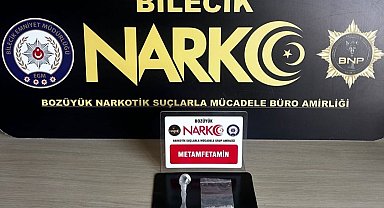 Bilecik'te uyuşturucu operasyonu: 1 gözaltı