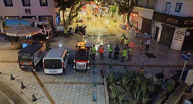 Bodrum Çarşı Mahallesi'nde kapsamlı temizlik