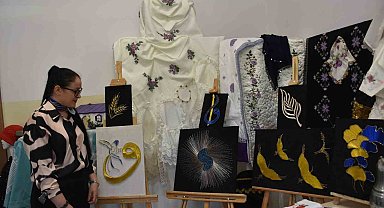 Burç Sosyal Tesisi'nde emekler sergilendi