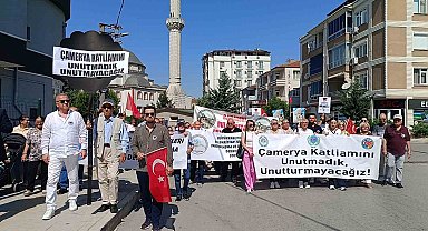 Çamerya katliamı 82'inci yılında unutulmadı