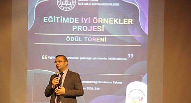 Cizre'de Eğitimde İyi Örnekler Projesi ödül töreni
