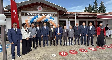 Çocuk Görüşme Merkezi yeni yerinde hizmete açıldı
