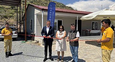 Çökertme'de Yangın İlk Müdahale Ekip Binası hizmete açıldı